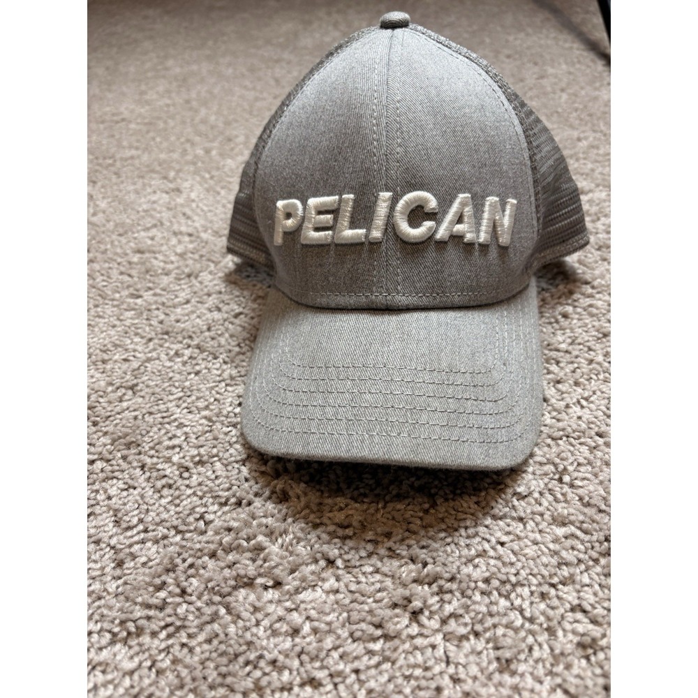 Pelican  Golf Course Gray Hat Cap Large Casual Outdoors